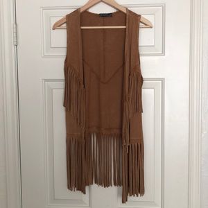 T Party Fringe Vest